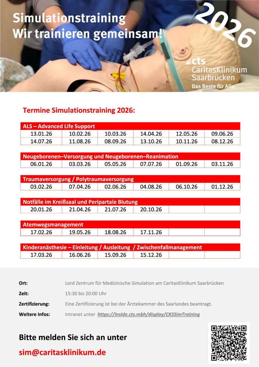 Termine Simulationstraining 2026