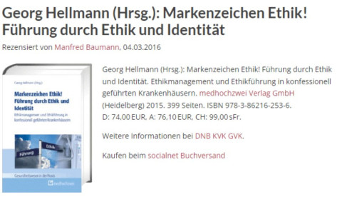 Markenzeichen Ethik! Führung durch Ethik und Identität