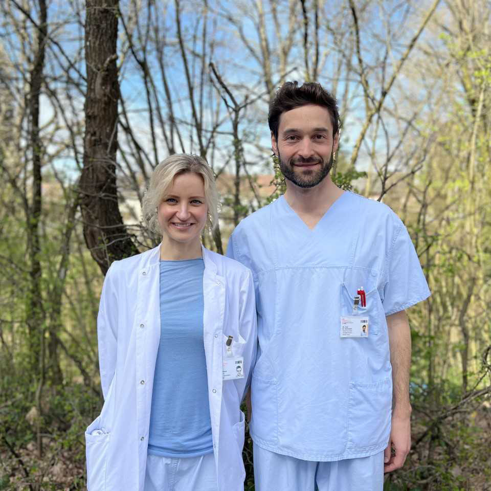 Dr. med. Anna Maria Zimmer und Dr. med. Benjamin Olschewski