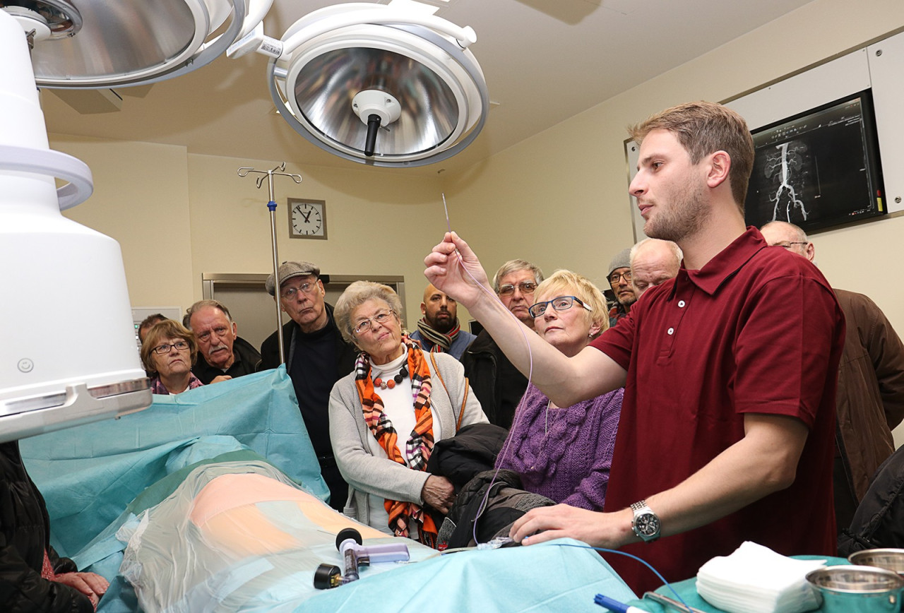 Impressionen vom gefäßchirurgischen Patiententag 