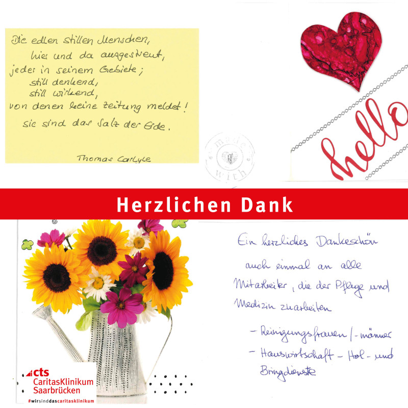 Herzlichen Dank für die Spenden!